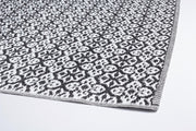 Alfombra Tirrenia Negro-Blanco 150X210 Cod.0607635