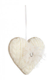 Pendaglio Jolin Cuore Bianco 12x