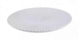 Plato Decorativo Evan To Blanco D40 6x