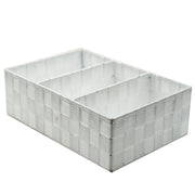 Cajón poliéster blanco 3 compartimentos cm31x21h10