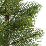 Árbol grivola verde cmø118h210 con 107 ramas con base de metal