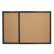 Pizarra magnética para notas con corcho y tiza cm60x40x1,5