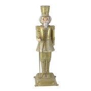 Soldado resina oro cm10x10h31,5