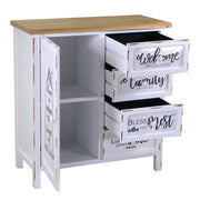 Muebles antiguos hogar breslau 1 puerta + 4 cajones cm80x38.5 x h85