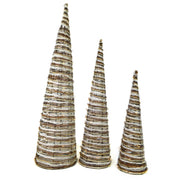 Árbol 1-3 Cono con LED natural CMXH100