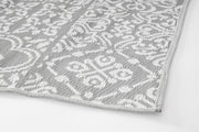 Alfombra Shiraz Blanco-Gris 180X270
