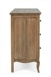 Cómoda clásica de 6 cajones Domitille