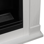 Bioetanol chimenea de bioetana desde la esquina del suelo del Ford White 110x45xh.100 cm