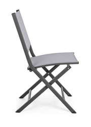 Silla Plegable Elin Antracita-Gris