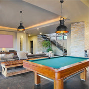 Tonya ASZ1187 lámpara colgante de estilo industrial negra