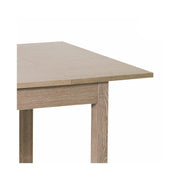 Mesa de comedor extensible en color olmo en madera de melamina cm 70x110 - 150