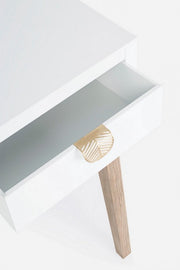 Consola 3 cajones Leaf 110x40x78h cm