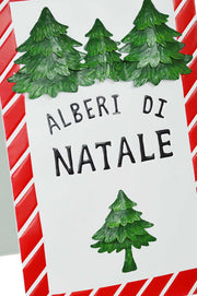 Plato árboles de navidad nbd-9006 cm. 58 x 35 h 97