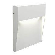 Luz de paso 6W Led 3000K línea cuadrada geo blanca