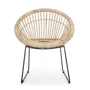 Sillón rústico Natural Cayes