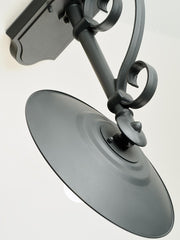 Lámpara Colgante de Aluminio Pintado y Esmaltado Blanco, Compatible con Bombillas de Ahorro de Energía