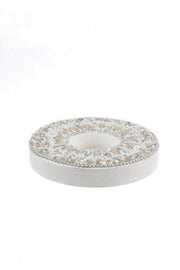 6x Velas Pequeñas Rahul Tondo Plateadas