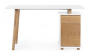 Escritorio con cajonera MONTREAL 140X60X76h cm