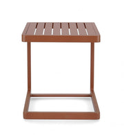 2x Mesa de Centro Konnor 40X40 Terracota