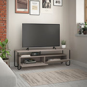 Mueble TV Cornea gris paloma con dos puertas