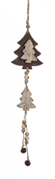 Pendaglio Country Pino Doble Oxidado 12x