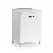 Base para cocina con 1 puerta en fresno blanco Cm 60x50xH 85