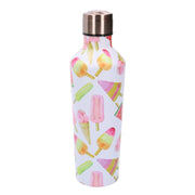 Termo helado redondo blanco 0,5L cm7x6,5h25,5