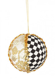 Juego de 12 Esferas de Ajedrez Doradas D100