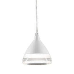 Suspensión Led 20W 3000K línea grial blanco