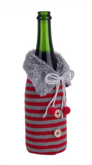 12x Pared de Botella Wallis Riga Rojo D8X23H