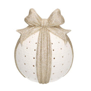 Ángel sentado en tela dorada cm24x13h70