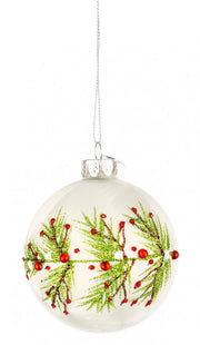 Lámpara de techo esférica Vt Branch Bianco D80 12x