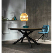 Araña de luces moderna de metal de latón pulido 35 cm