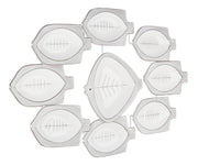 Decoración de pared de metal Fisher cm 104x61 h