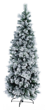 Árbol Slim Praga Innevado H210