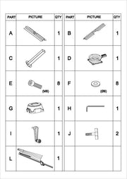 Parasol de aluminio con poste lateral blanco 4x4 m
