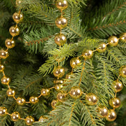 Guirnalda de perlas XXL de plástico brillante L270 cm