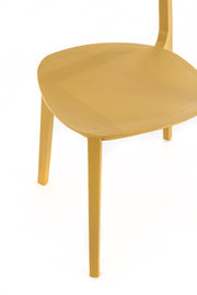 Sedia en polipropileno cinquefoil, 48 x 52 x 77,5h cm