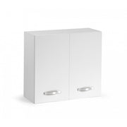 Mueble alto modular para cocina Fresno Blanco 2 puertas Cm 80x32xH 72