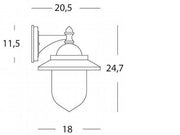 Pequeño Aplique En Basso linea rondo' grafito