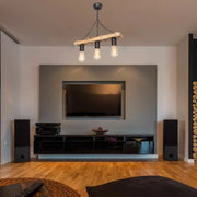 Lagun lámpara colgante ASZ1236 rústico industrial con 3 luces