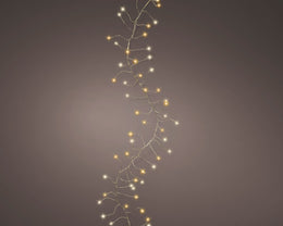 Luces compactas para puertas Micro LED con 8 funciones de efecto parpadeante para exteriores 550 cm