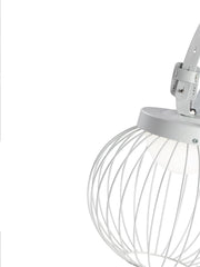 Aplique 20W Led 4000K jaula linea blanca