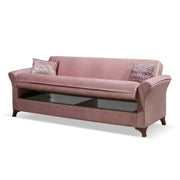 Sofá buket 3 plazas cama container gris