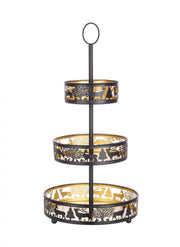 Alzatina Whitley Negro 2x3P