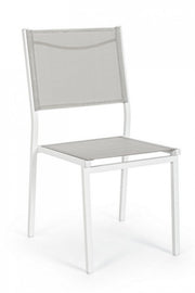 Silla Hilde Cloud blanca para exteriores cm 46 x 57 x 88 h