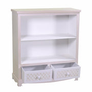 Mueble librería 2 plantas más 2 cajones 85x35x95h cm