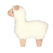 Tela blanca de madera de alpacacm26x4h22