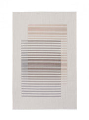 Alfombra Kino Beige-Azul-Naranja 160X230