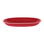 Otelo rojo crema plato ovalado cm36x25,5h4,5